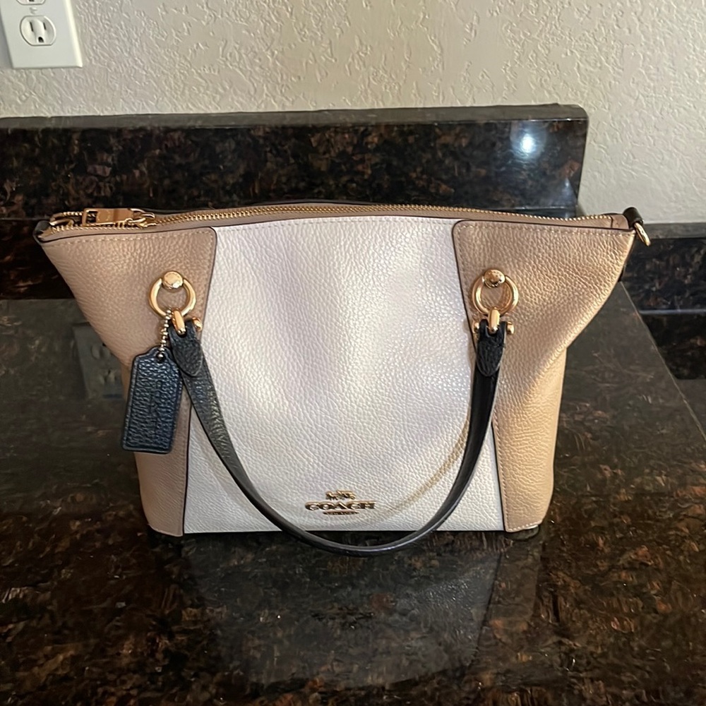 COACH Kacey Satchel In Colorblock